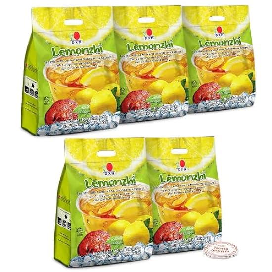 DXN Lemonzhi Tea Mix Ganoderma + 5´s Nona Manis Disposable Coaster (Pack of 5) 903133076