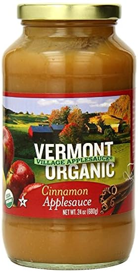 Organic Cinnamon Apple Sauce 24 Ounces (Case of 6) 1335