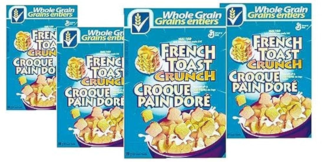 French Toast Crunch Cereal, 4 Boxes, 380grams/box 47523