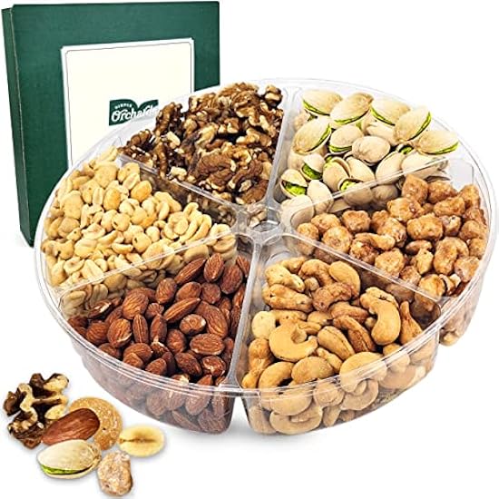 Assorted Nuts - Nuts Gift Basket Platter With a Variety