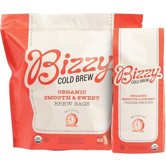 Bizzy Organic Cold Brew Coffee | Bundle | Coarse Ground