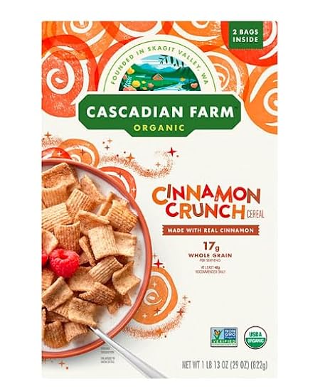 Cascadian Farm Organic Cinnamon Crunch (29oz., 2ct.) - 