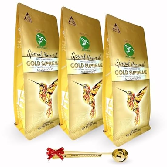 Colibreeco, Gold Supreme Coffee, Notes of Sweet Nectari
