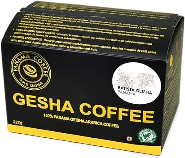 DON BATISTA 100% PANAMA GEISHA NATURAL ROASTED COFFEE B