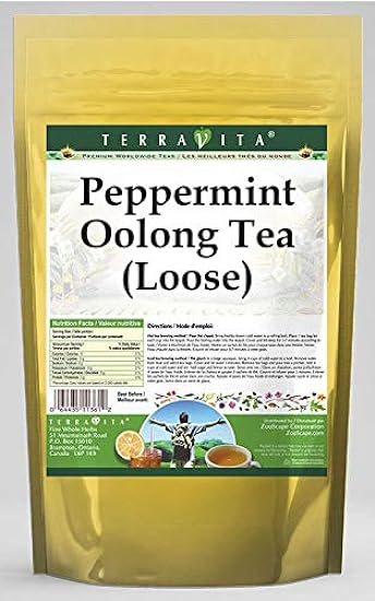 Peppermint Oolong Tea (Loose) (8 oz, ZIN: 533313) - 3 P