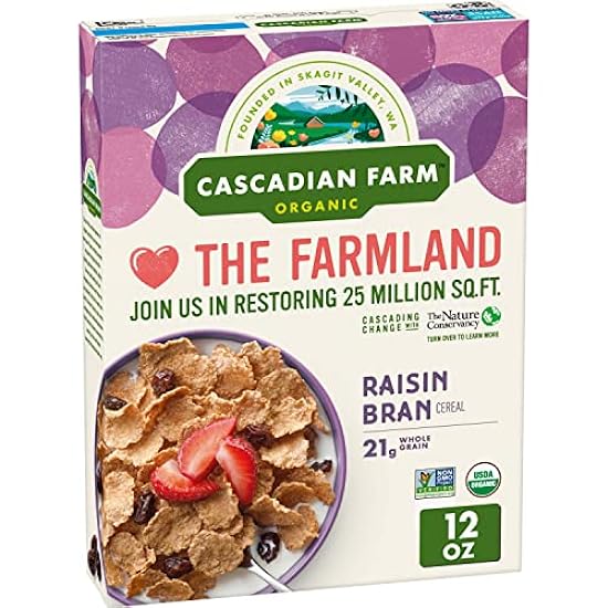 Organic Raisin Bran Cereal 12 Ounces (Case of 10) 88989