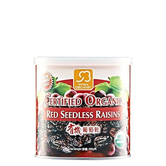 Cosway Organic Certified Red Seedless Raisins (1 Bottle) 930024600