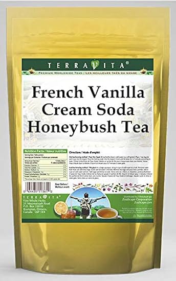 French Vanilla Cream Soda Honeybush Tea (50 tea bags, Z