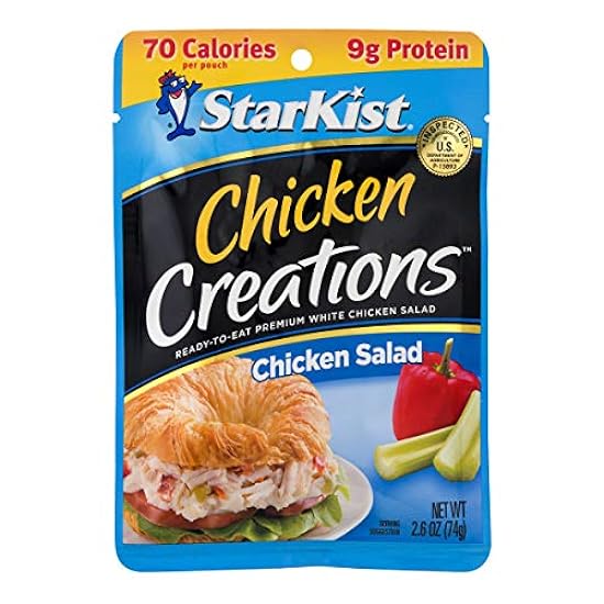 StarKist Chicken Creations Chicken Salad (Pack of 12) and StarKist Ready-to-Eat Tuna Salad Kit (Pack of 12) 886338745