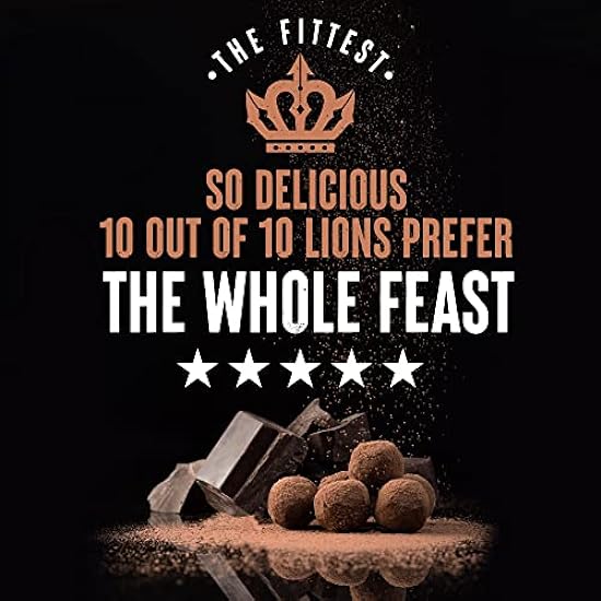 The Fittest Whole Feast Beef Protein Powder - Milk Chocolate - Nose to Tail Carnivore Blend Including Liver, Colostrum and Whole Bone - BCAAs - 14g Collagen, 21g Total Protein 231008795