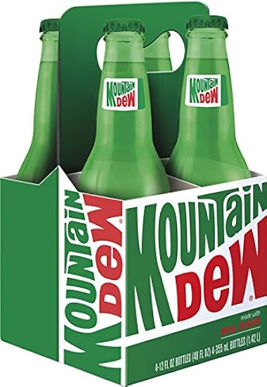 Mountain Dew Soda Drink, 4 Count 281500090