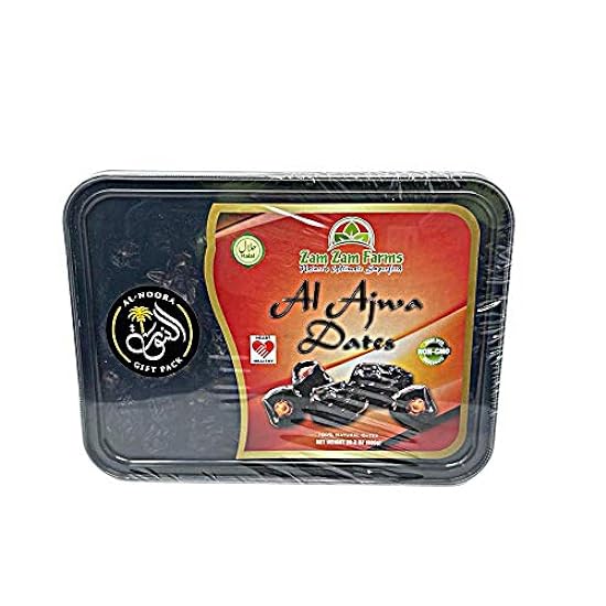 Al Ajwa Dates 800g No 1 Quality Dates imported from Saudi Arabia with AL-NOORA GIFT WRAP PACK 585679101