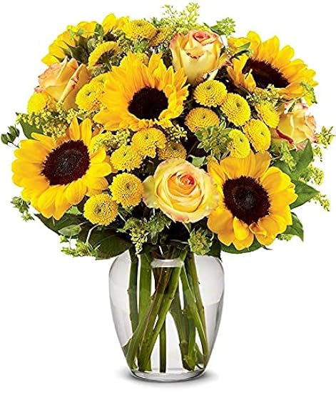From You Flowers - Brilliant Sunflower & Rose Bouquet -