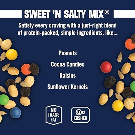 Kar’s Nuts Original Sweet ‘N Salty Trail Mix, 2 oz Individual Snack Packs – Bulk Pack of 72, Gluten-Free Snacks 341950556