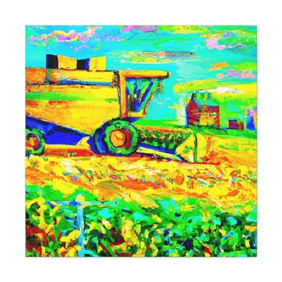 Harvesting the Conceptual. - Canvas 30″ x 30″ / Premium Gallery Wraps (1.25″) 740580111