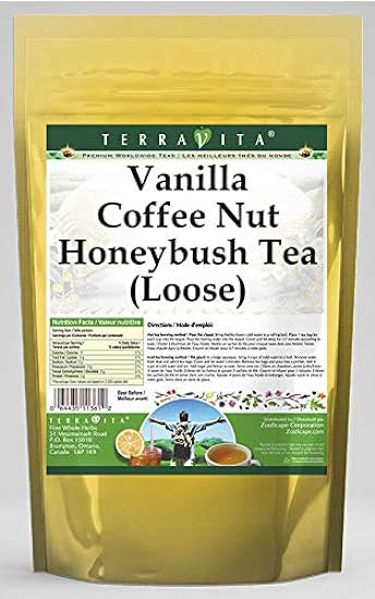 Vanilla Coffee Nut Honeybush Tea (Loose) (8 oz, ZIN: 541064) - 3 Pack 795304496
