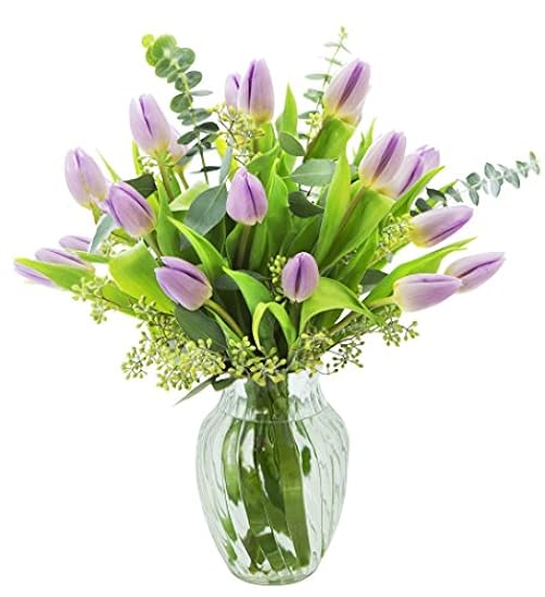 KaBloom PRIME NEXT DAY DELIVERY - Bouquet of 20 Purple 