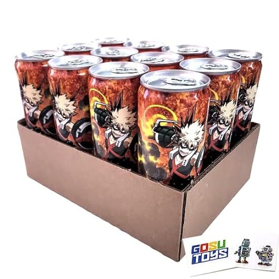 My Hero Academia Ignite Energy Drink (12 Pack) with 2 G