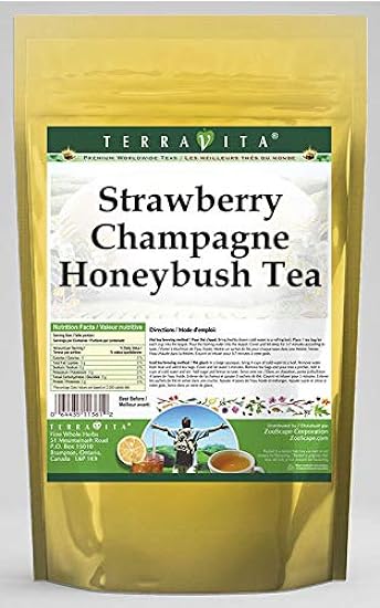 Strawberry Champagne Honeybush Tea (25 tea bags, ZIN: 5