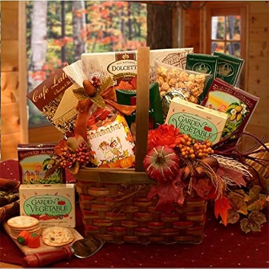 Harvest Blessings Gourmet Fall Gift Basket 329627004
