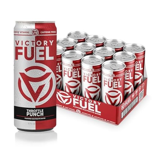 Victory Fuel Flavored Electrolyte Water. Throttle Punch
