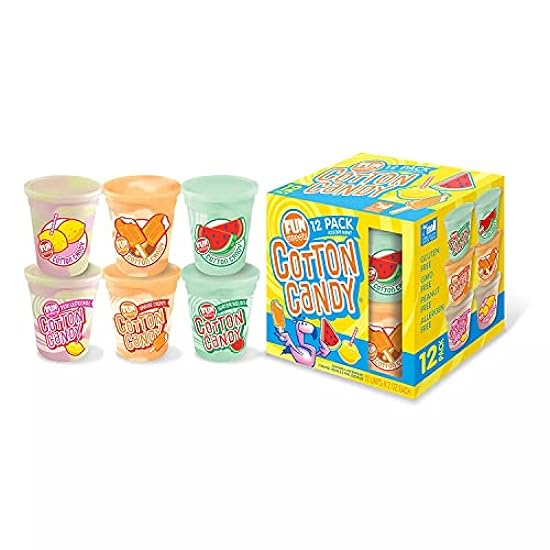 Fun Sweets Cotton Candy 12 Pack (1 Box) 284122890