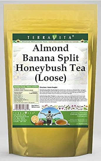Almond Banana Split Honeybush Tea (Loose) (8 oz, ZIN: 538867) - 2 Pack 710625406