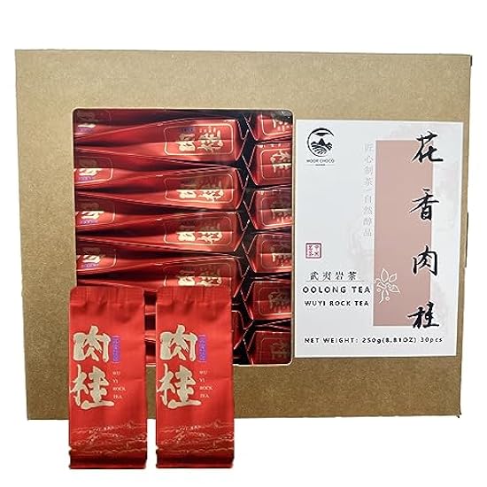 花香肉桂乌龙茶Oolong Tea Cinnamon oolong rock tea China Wuyi Mountain Oolong Tea Tea Roasted Oolong Tea – 30 Count Tea Bags 250g 8.81oz Value Pack 255204185