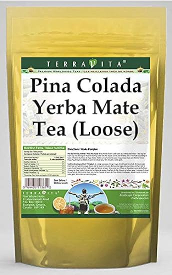 Pina Colada Yerba Mate Tea (Loose) (8 oz, ZIN: 556169) - 3 Pack 967088340
