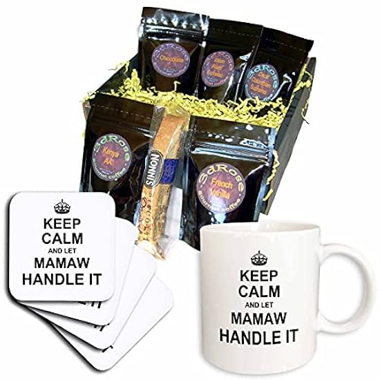 3dRose Keep Calm and let Mamaw Handle it - fun funny gr