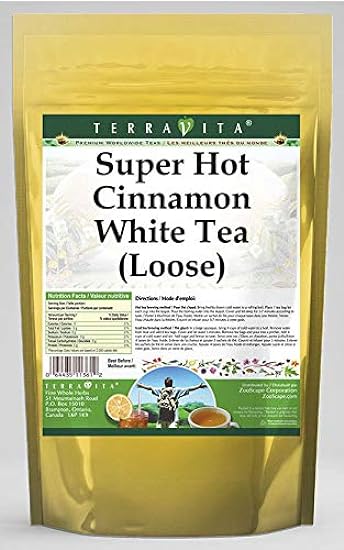 Super Hot Cinnamon White Tea (Loose) (4 oz, ZIN: 544834