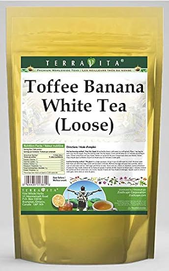 Toffee Banana White Tea (Loose) (8 oz, ZIN: 540332) 544