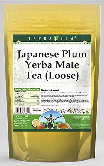 Japanese Plum Yerba Mate Tea (Loose) (4 oz, ZIN: 553203