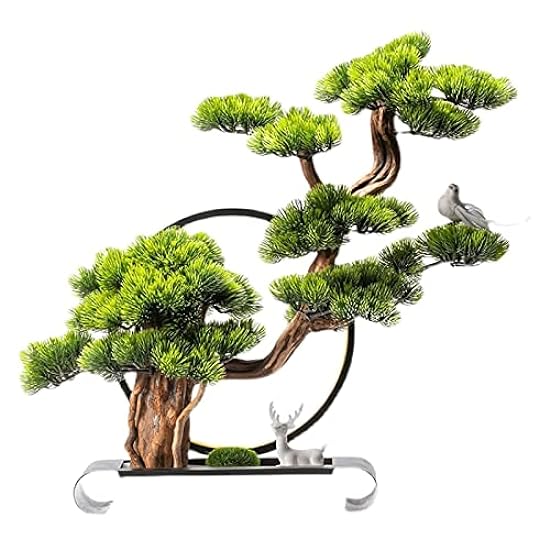Artificial Bonsai Simulation Welcoming Pine Tree Bonsai