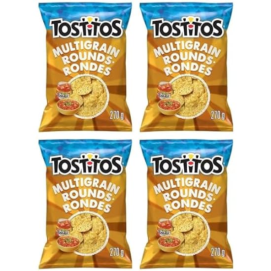 Tostitos Multigrain Rounds Tortilla Chips 270g/9.5oz (P