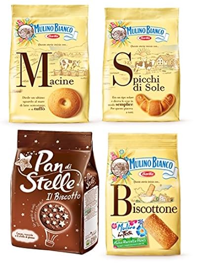 Mulino Bianco:Assorted Biscuits * Total 109.34 Ounce (3