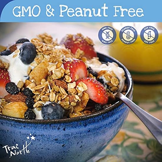 True North Granola – Granola Blues with Dried Blueberries, Almonds and Cashews, All Natural and Non-GMO, Bulk Bag, 25 lb. 481875619