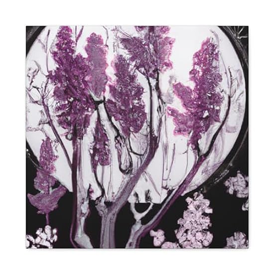 Lilac in Steampunk. - Canvas 20″ x 20″ / Premium Gallery Wraps (1.25″) 882242031