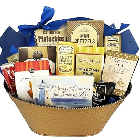 Gifts Fulfilled Grand Gourmet Sympathy Gift Basket for 