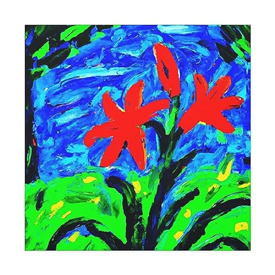 Lily in Expressionism - Canvas 30″ x 30″ / Premium Gall