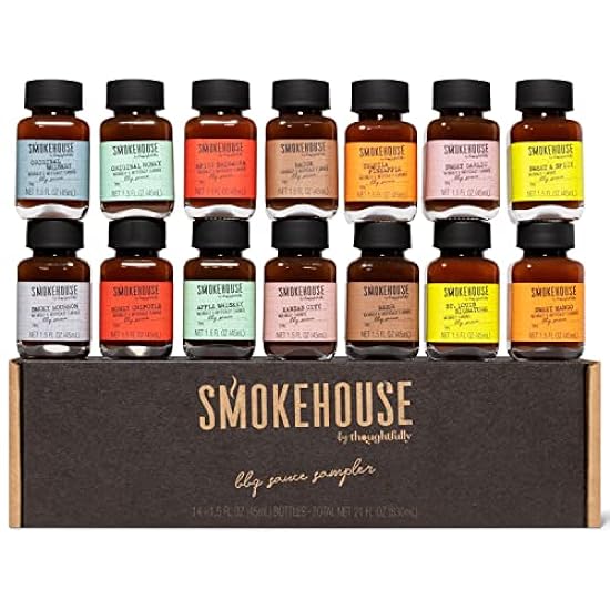 Smokehouse by Thoughtfully, Gourmet BBQ Sauce Sampler V