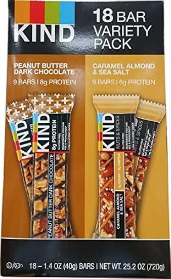 Kind Variety Pack (18 CT x 1.4 Oz ), 25.2 Ounce 7793158