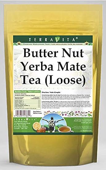 Butter Nut Yerba Mate Tea (Loose) (8 oz, ZIN: 548004) -