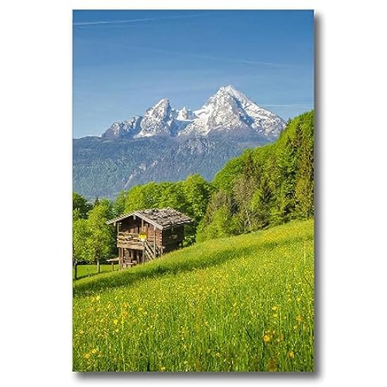 Canvas Wall Art Prints Picture Susegana View vineyards hills around Conegliano Veneto Framed Large Size Artwork Wall Painting Home Decor for Living Room Bedroom Ready to Hang 23