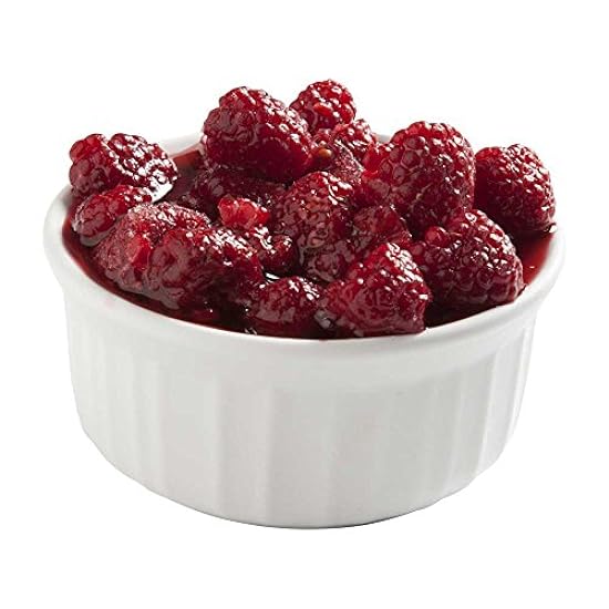 Simplot Classic Raspberry Fruit in Syrup, 6.5 Pound - 6