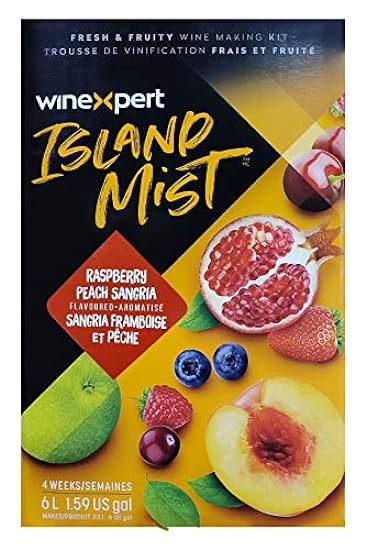 Island Mist Raspberry Peach Wine Kit 209362079