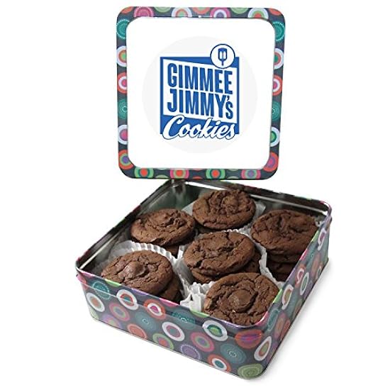 Gimmee Jimmy´s Double Chocolate Chip Cookies in a 