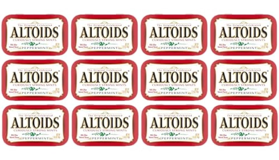 Altoids Classic Peppermint Breath Mints, 1.76-Ounce Tin