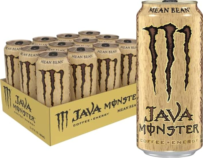 Monster Energy Java Monster Mean Bean, Coffee + Energy 