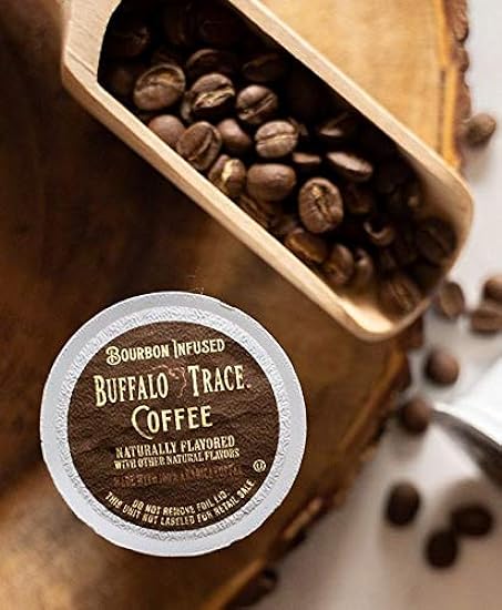 20-Count Buffalo Trace Bourbon Infused Coffee for Singl